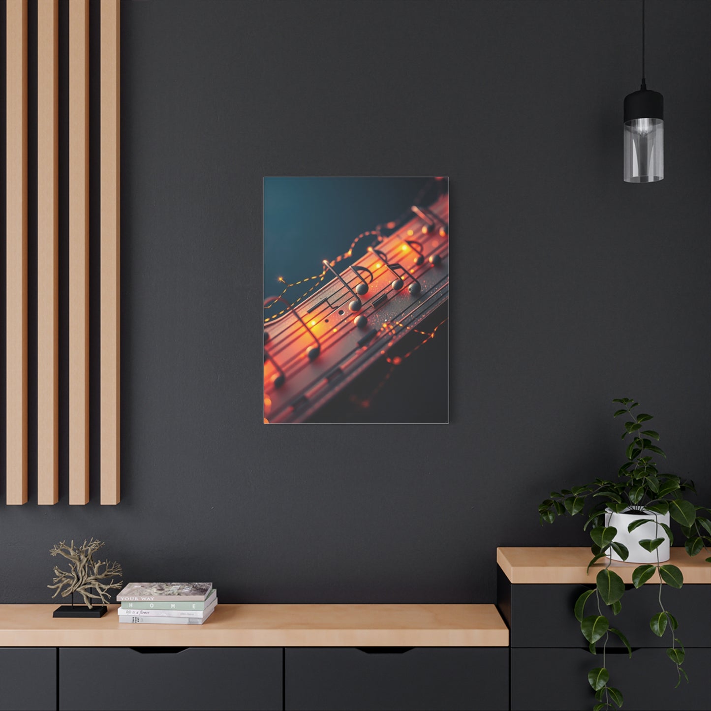 Masterpiece Musical Notes Art Vision Wall Art & Canvas Print