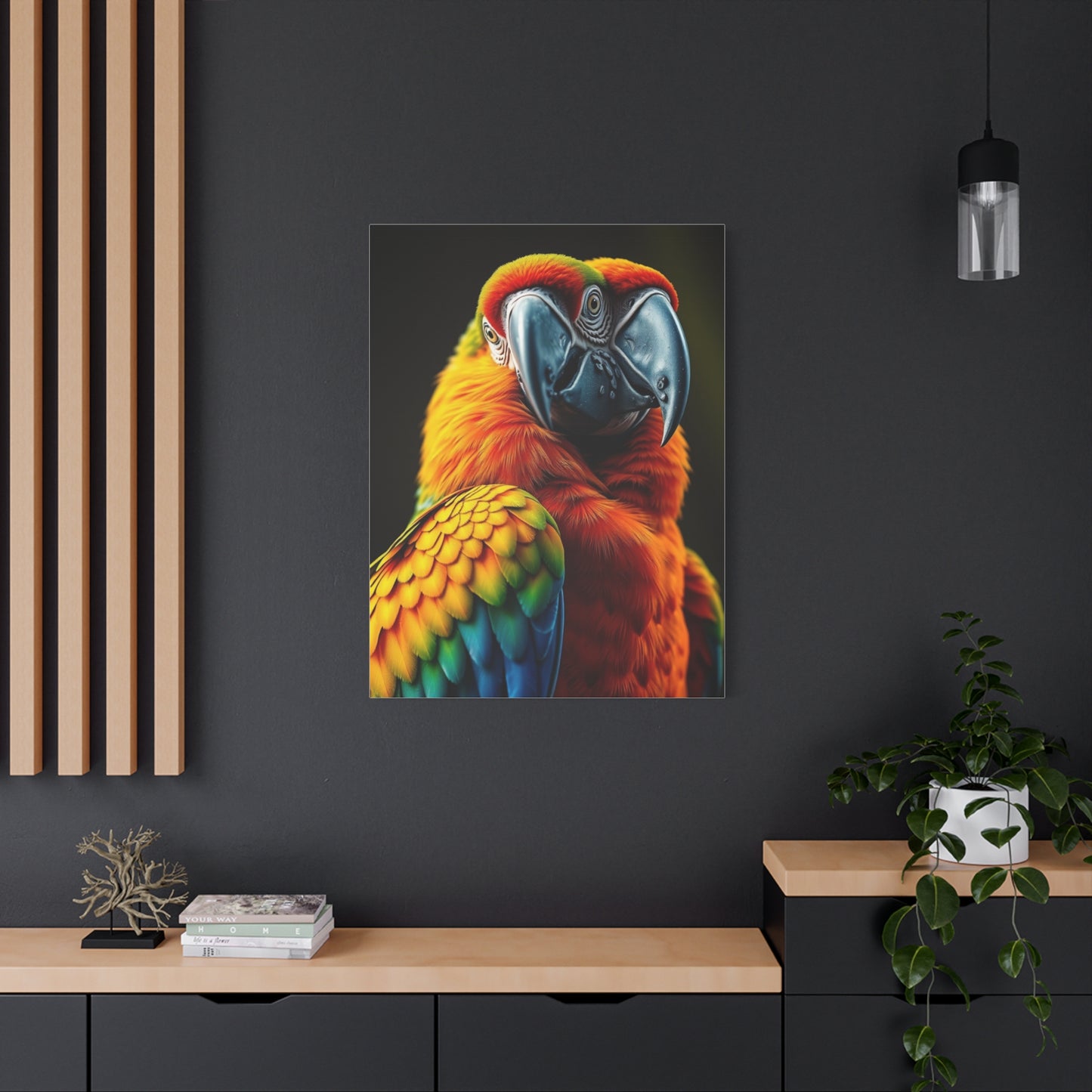 Supreme Parrot Art Beautiful Collection Wall Art & Canvas Print