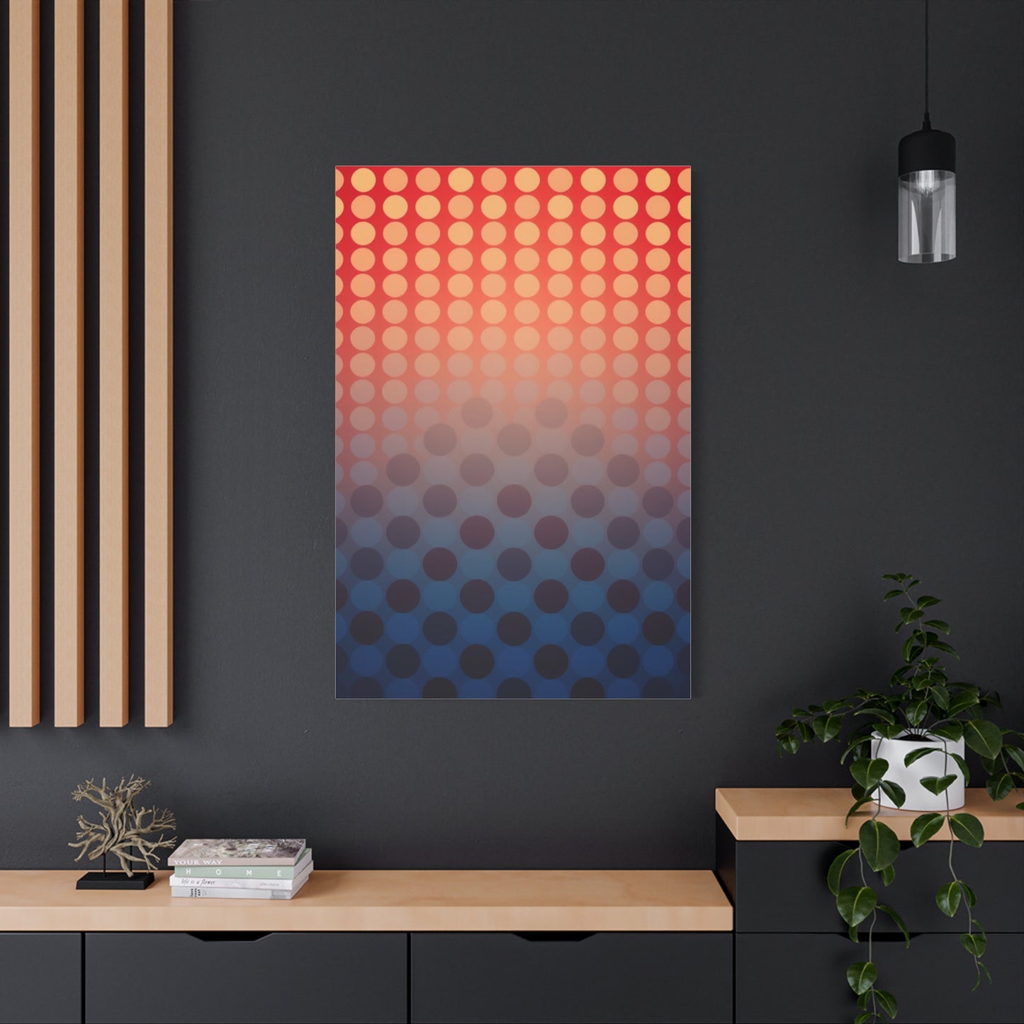Supreme Polka Dot Pattern Art Collection Wall Art & Canvas Print