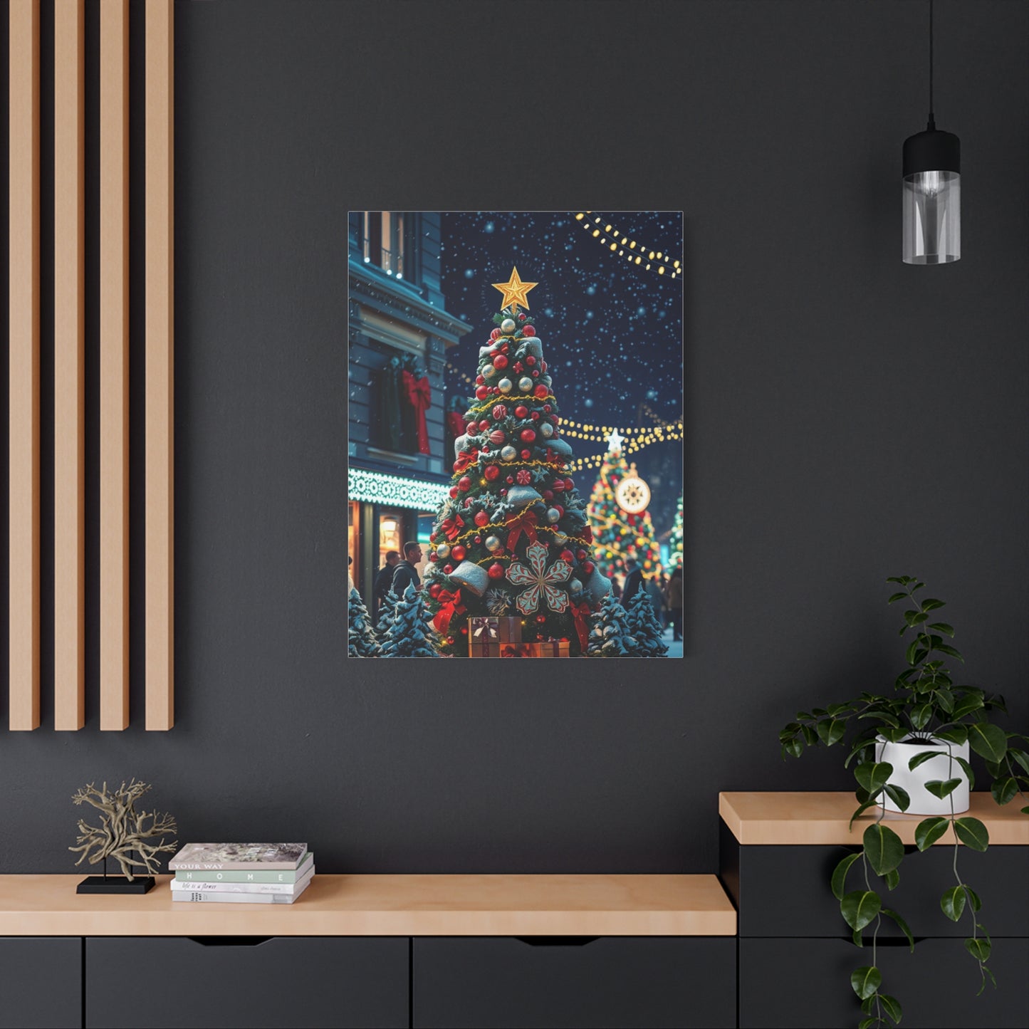 Majestic Holiday Portrait Wall Art & Canvas Print