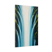 Vertical Cascade Flow Abstract Wall Art & Canvas Prints