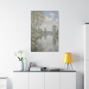 Beside Still Waters Impressionist Scripture Wall Art & Canvas Print
