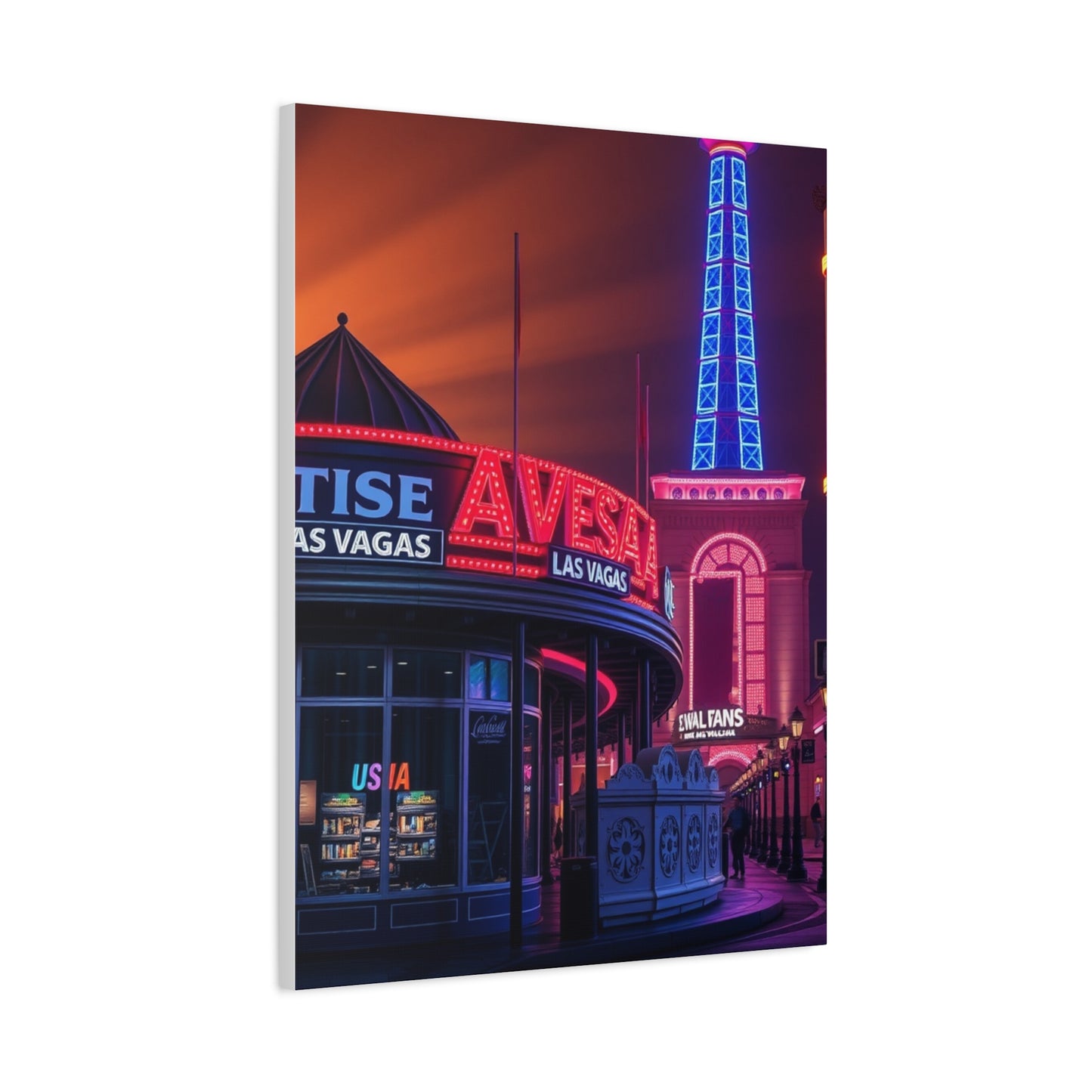 Supreme Las Vagas Art Collection Wall Art & Canvas Print