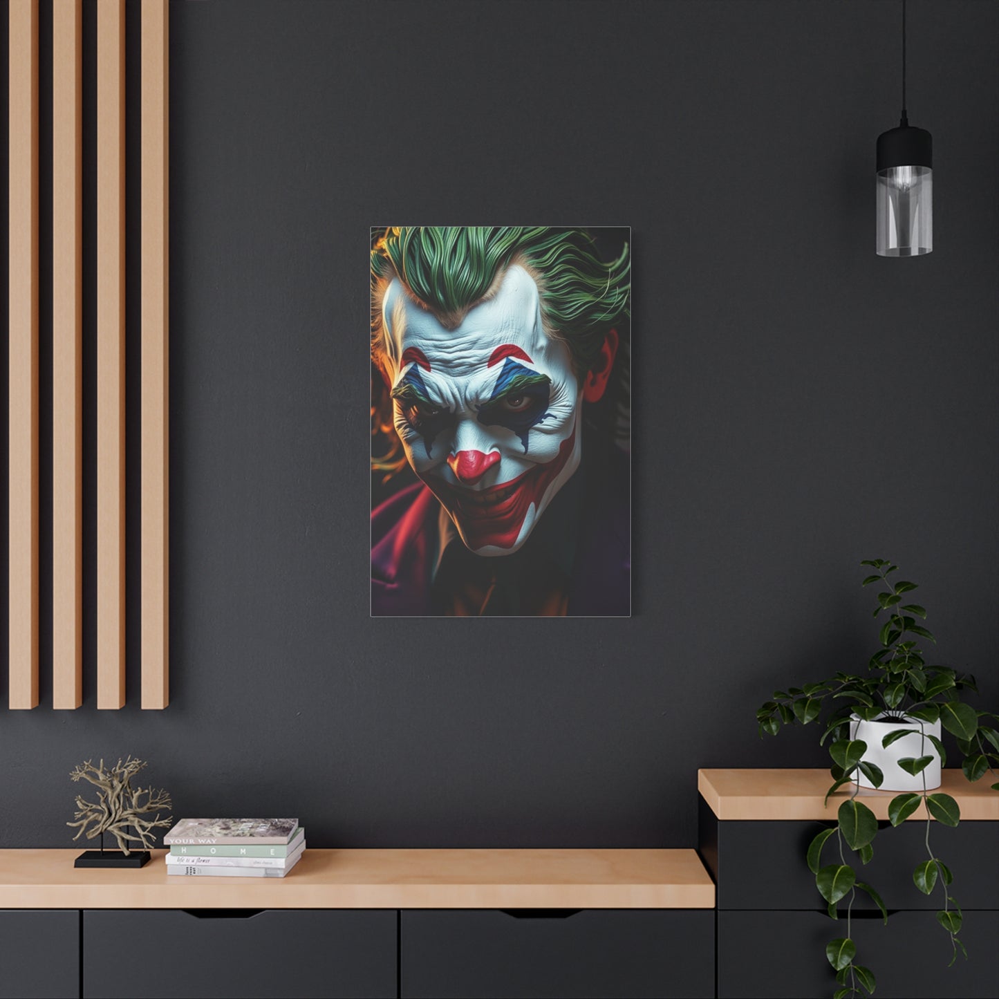 The Joker Art Supreme Canvas Wall Art & Canvas Print