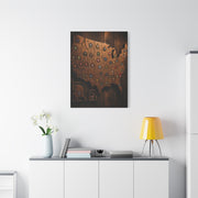 Wooden Beer Cap USA Map Wall Art & Canvas Print