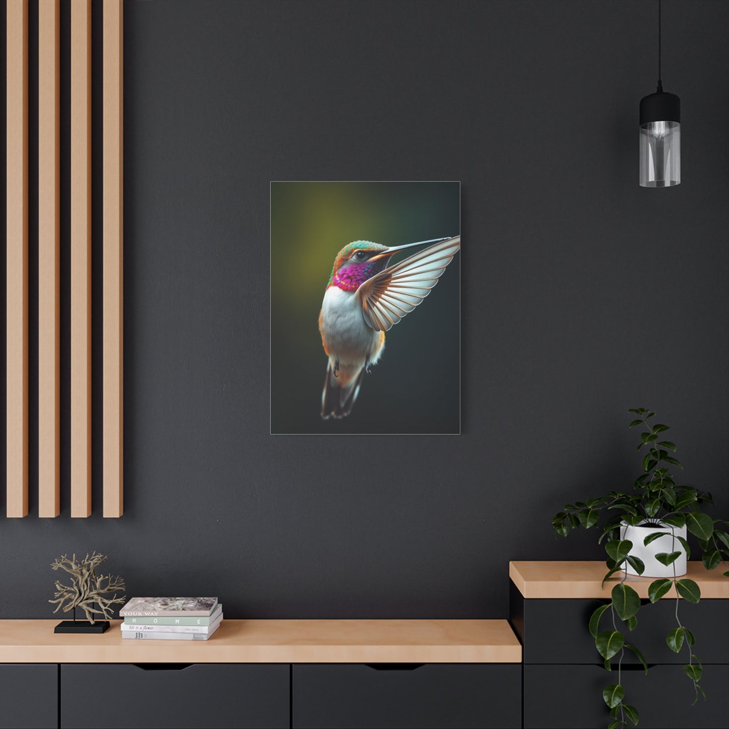 Humming Bird Art Supreme Canvas Wall Art & Canvas Print