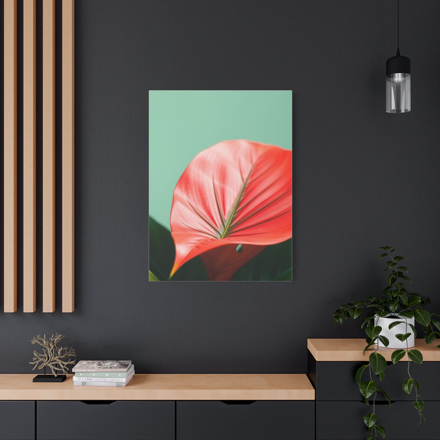 Vision Monstera Plant Art Art Wall Art & Canvas Print