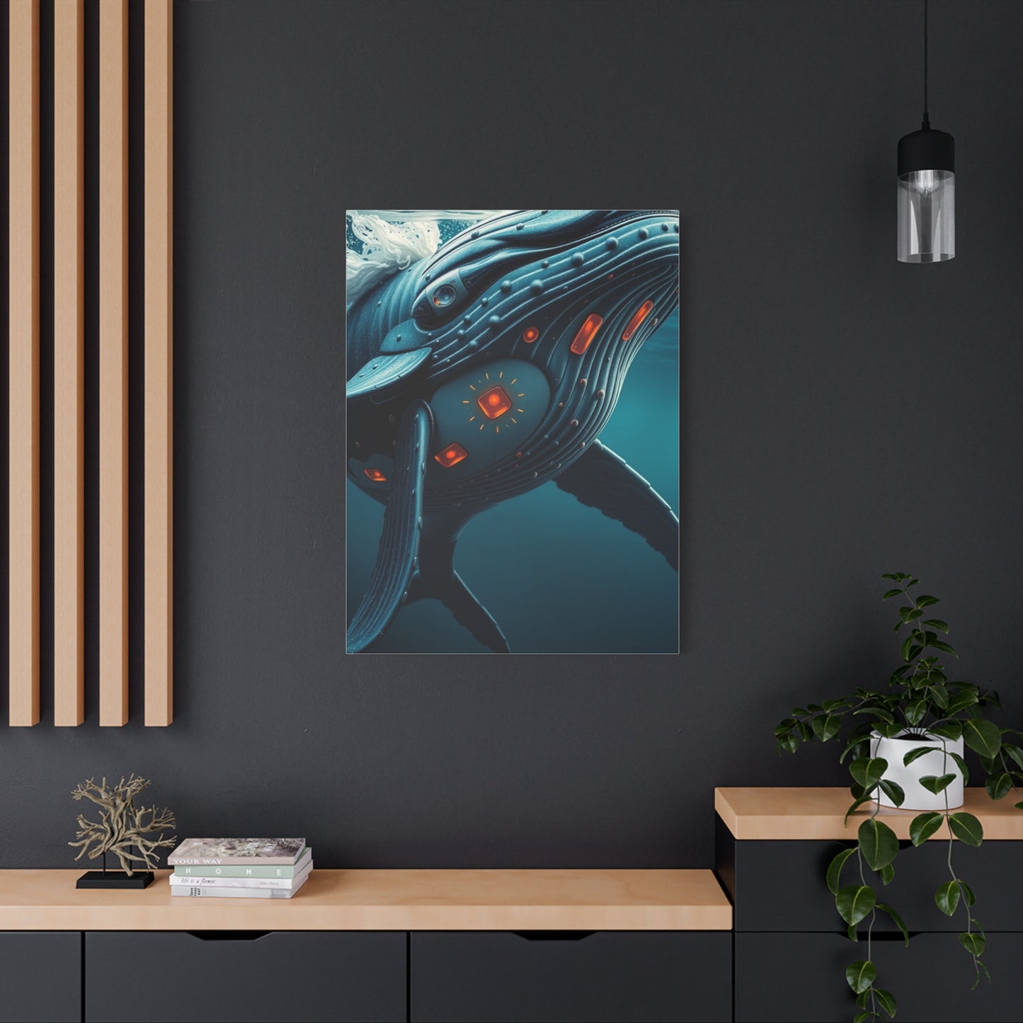 Vision Whale Art Art Wall Art & Canvas Print