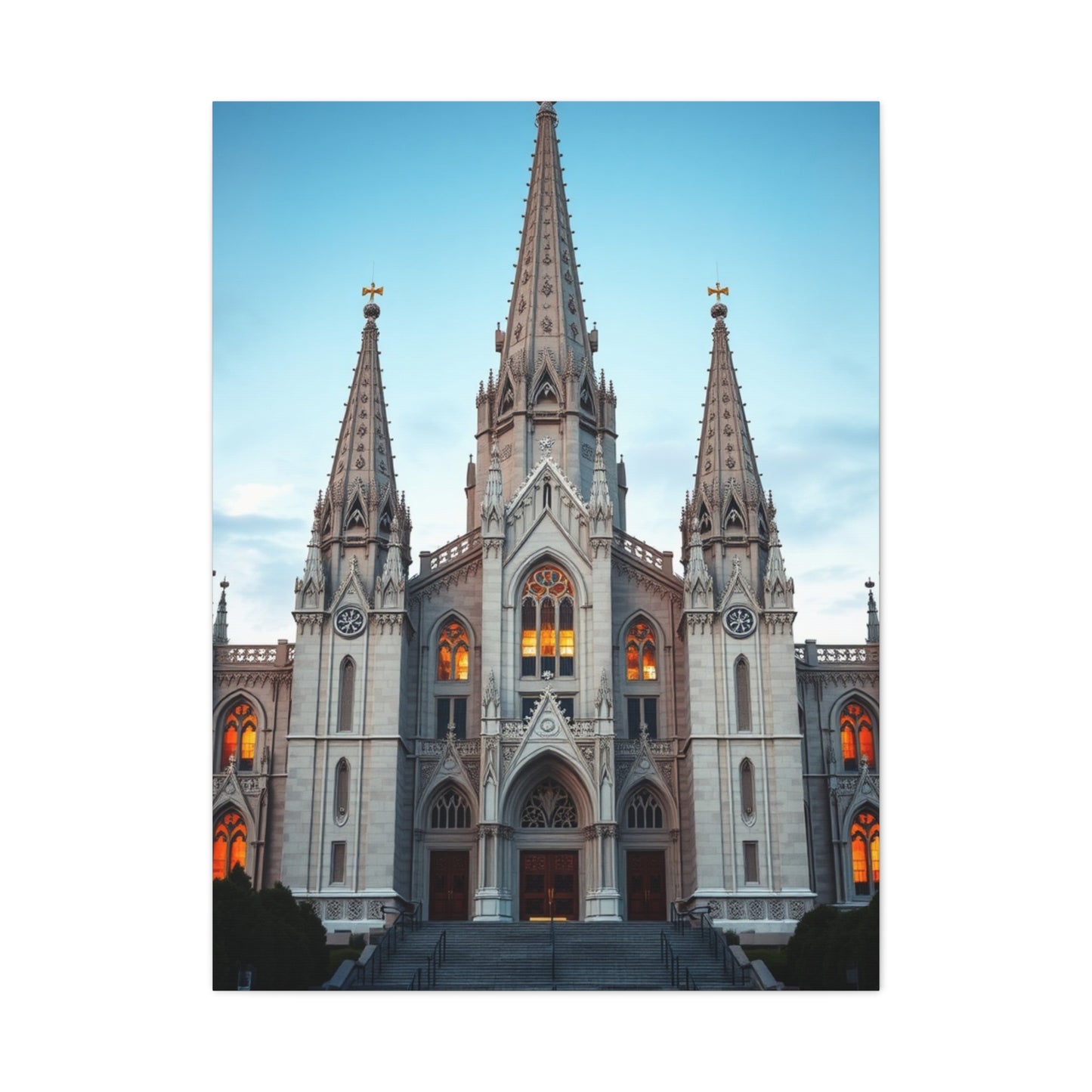 Vision The LDS Temple Art Art Wall Art & Canvas Print