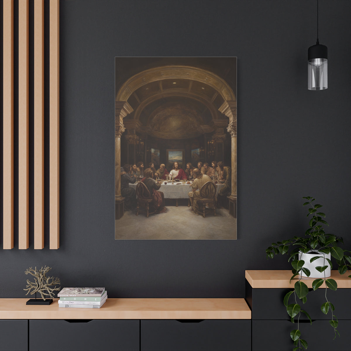 The Last Supper Sacred Renaissance Masterpiece Wall Art & Canvas Print
