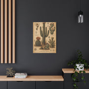 Vintage Desert Botanical Study Southwest Wall Art & Canvas Print