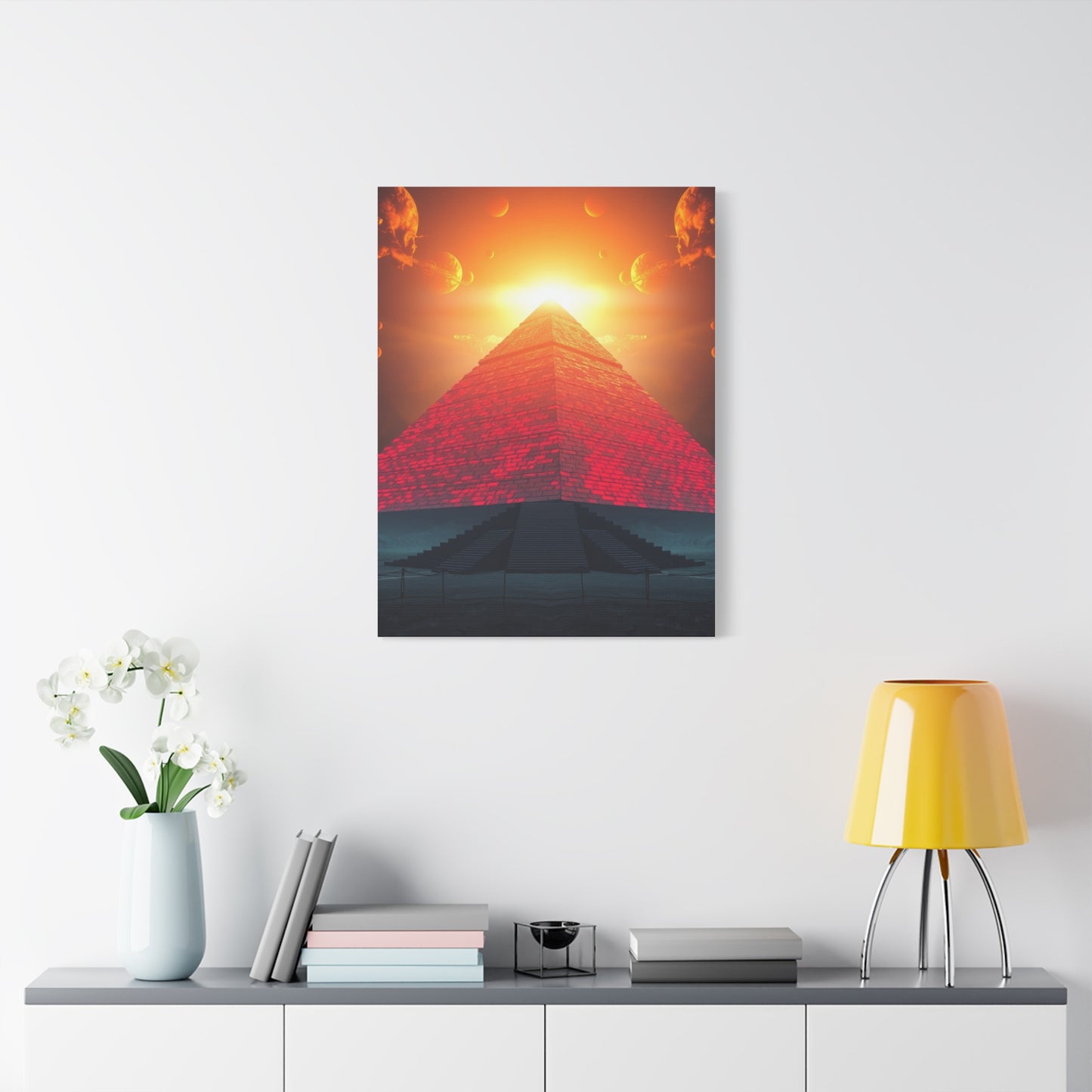 Pyramid Art Canvas Art 9 Wall Art & Canvas Print