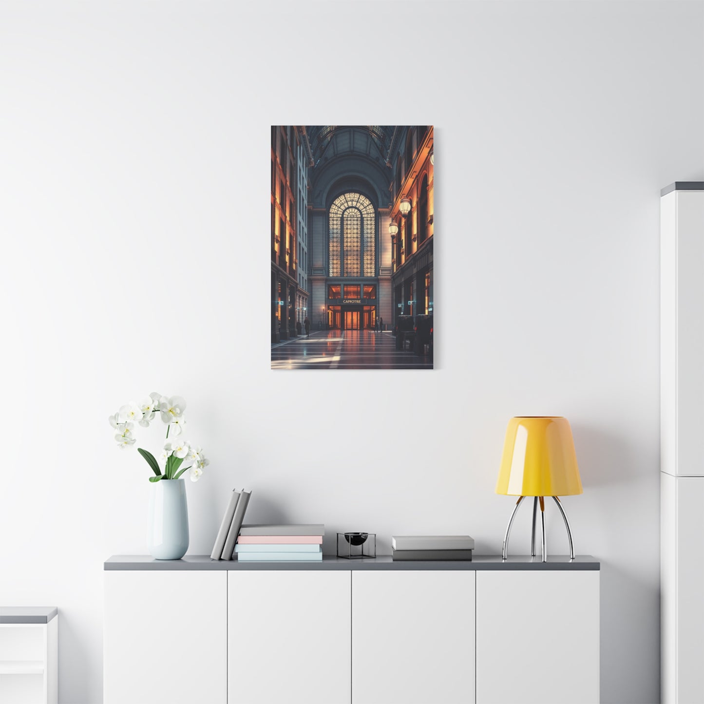 Architectural Symphony Canvas Wall Art & Canvas Print