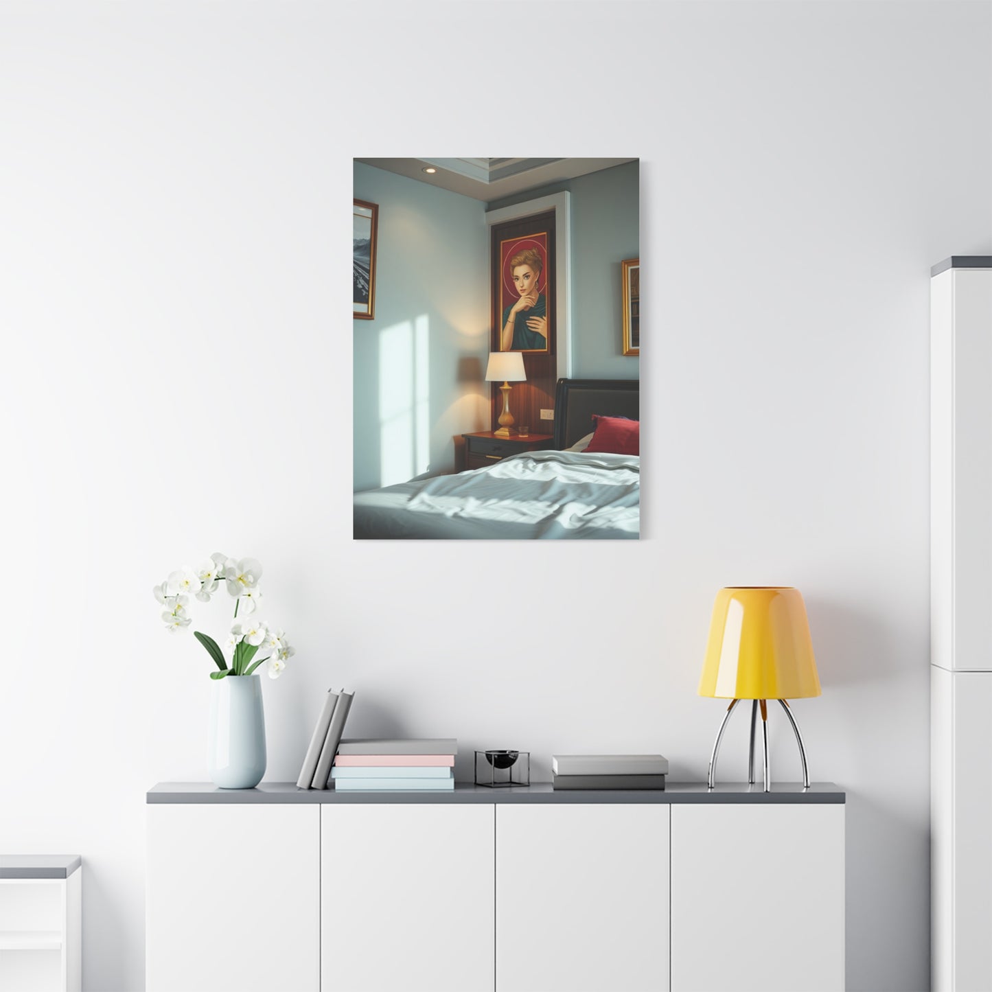 Luxe Nocturnal Elegance Wall Art & Canvas Print