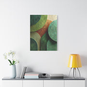 Sage Limewash Organic Green Abstract Wall Art & Canvas Print