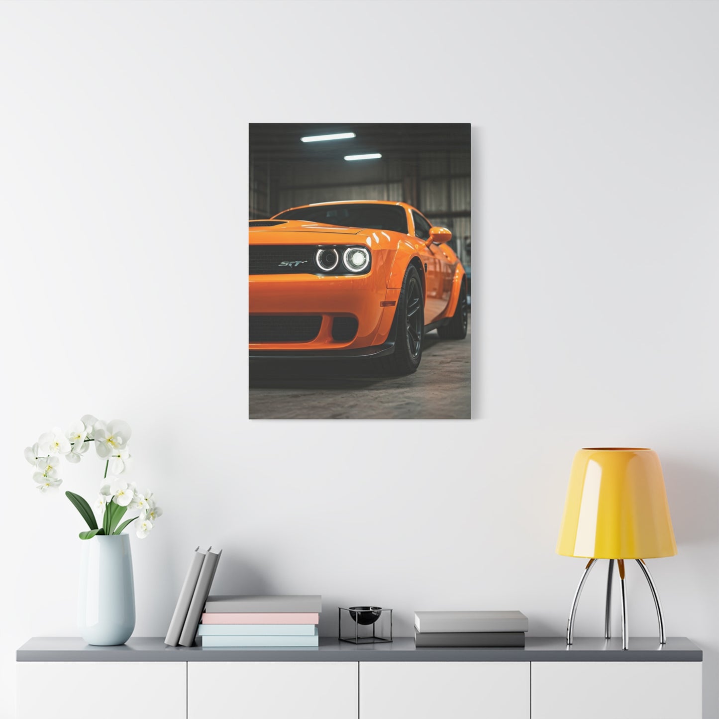 Dodge Challenger SRT Demon Underground Torque Scene Wall Art & Canvas Prints