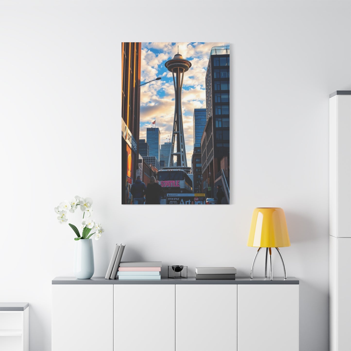 Seattle Art Supreme Canvas Wall Art & Canvas Print