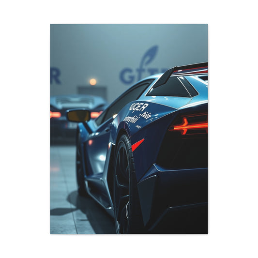 Lamborghini Art Supreme Canvas Wall Art & Canvas Print
