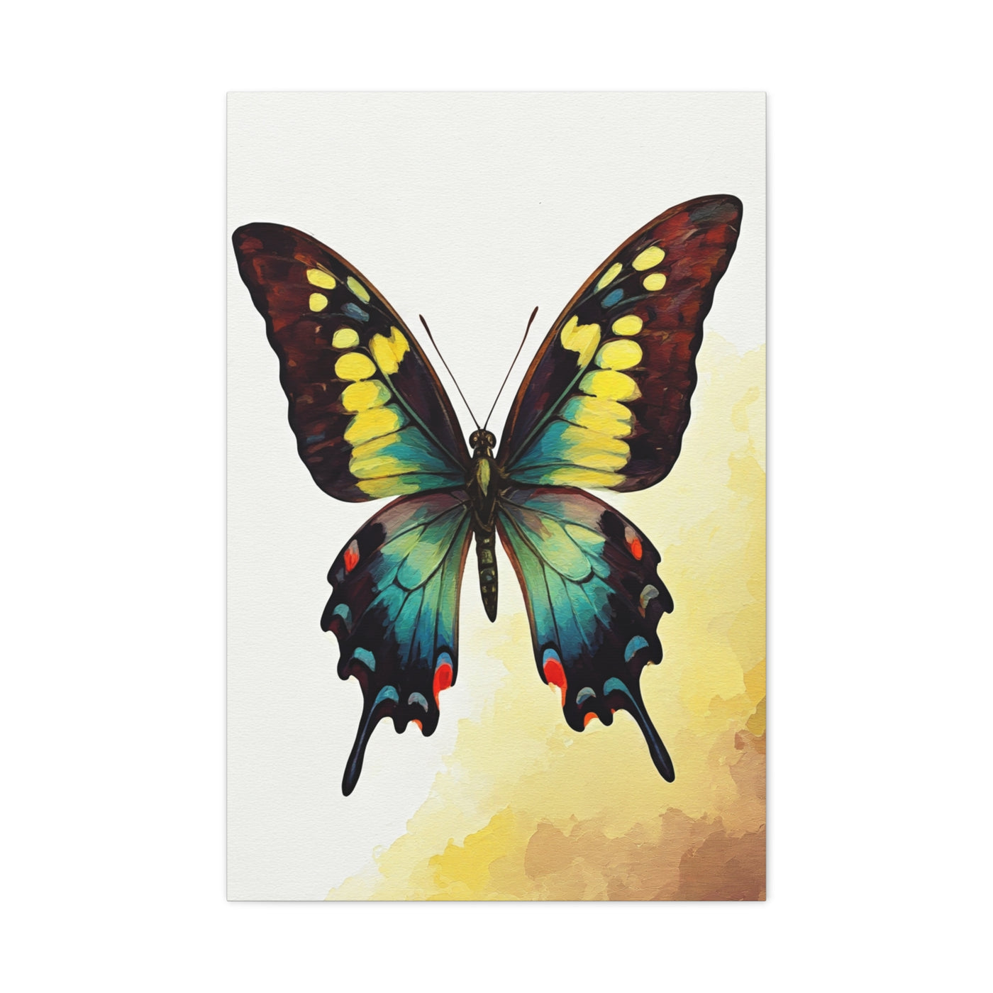 Multicolor Fantasy Butterfly Wall Art & Canvas Prints