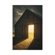 Golden Threshold Barn Wall Art & Canvas Prints