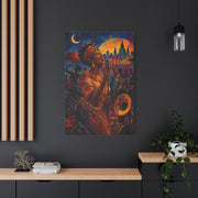 Jazz Festival Vocalist Celebration Wall Art & Canvas Print