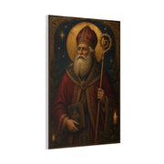 Saint Nicholas Icon Portrait Wall Art & Canvas Print