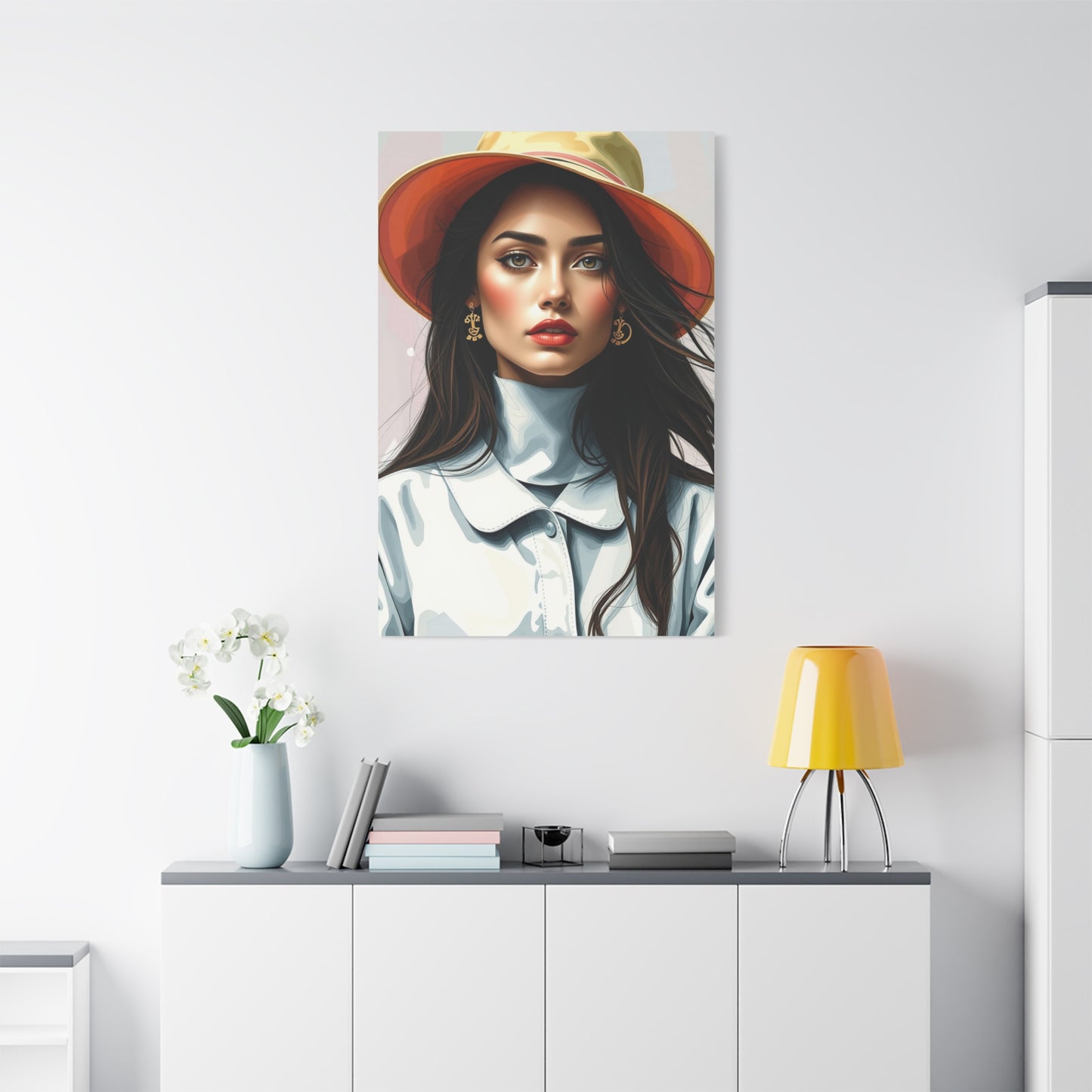 Vision Fashion Illustration & Drawings Art Art Wall Art & Canvas Print