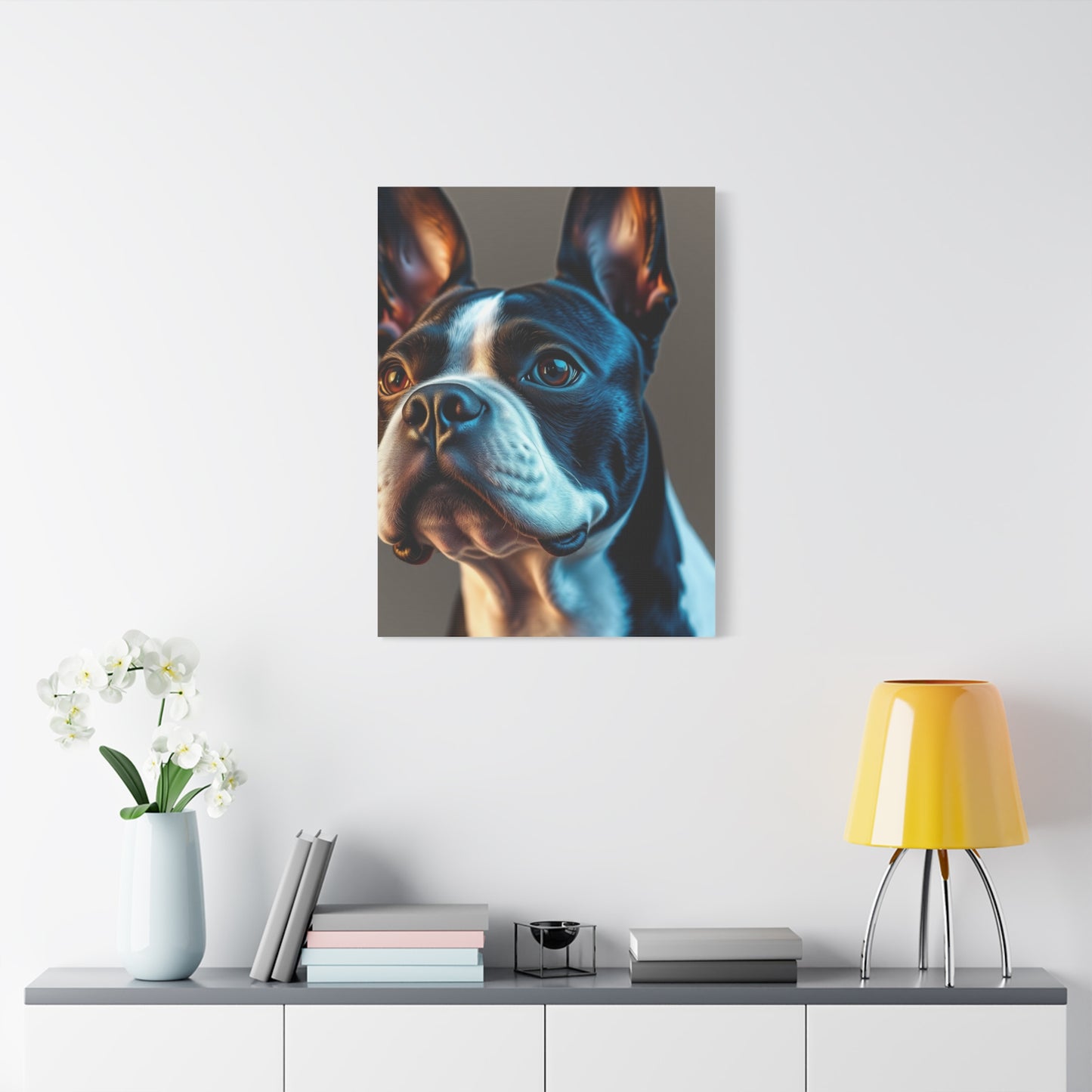 Boston Terrier Art Premium Gallery Wall Art & Canvas Print