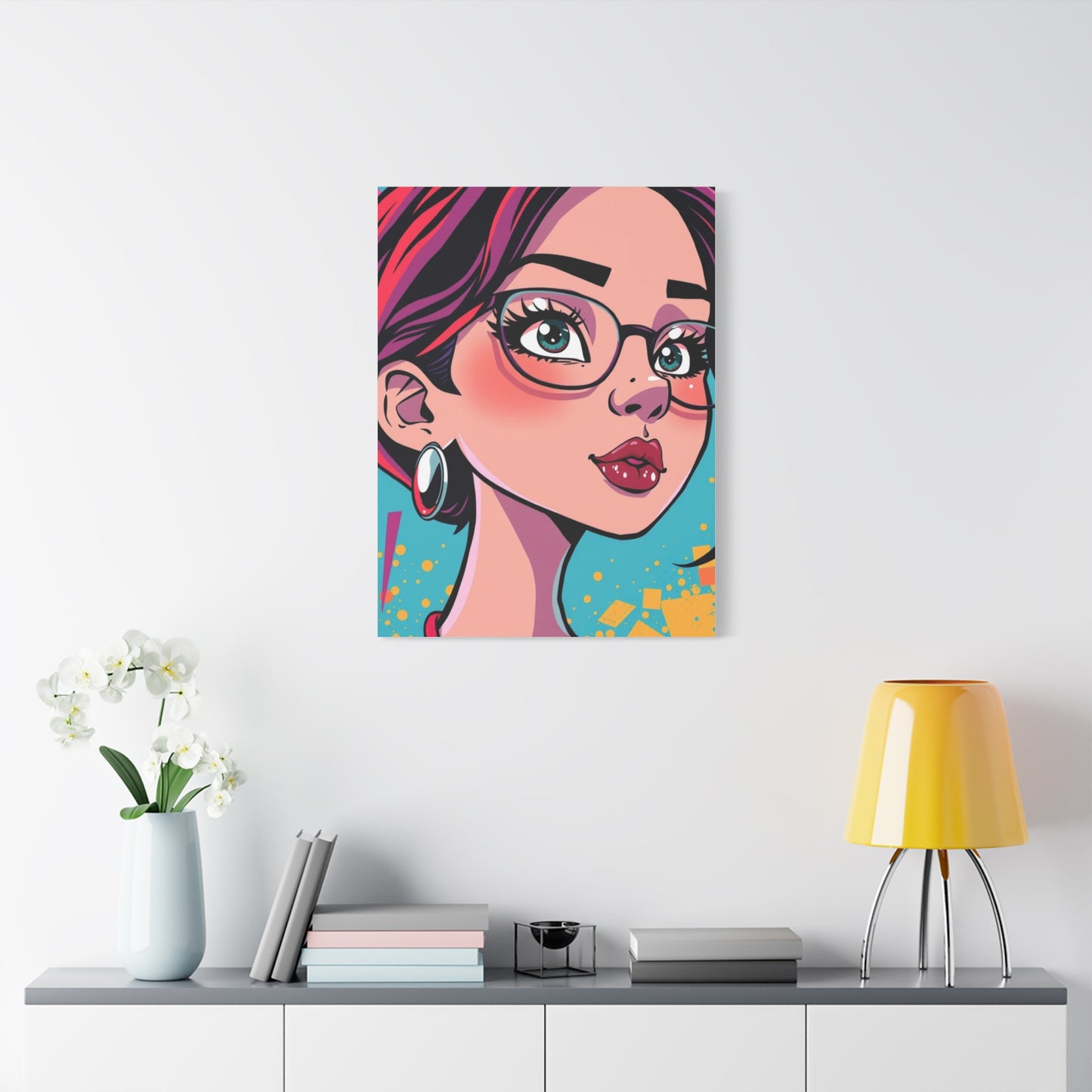 Opulent Cartoon Fantasy Wall Art & Canvas Print