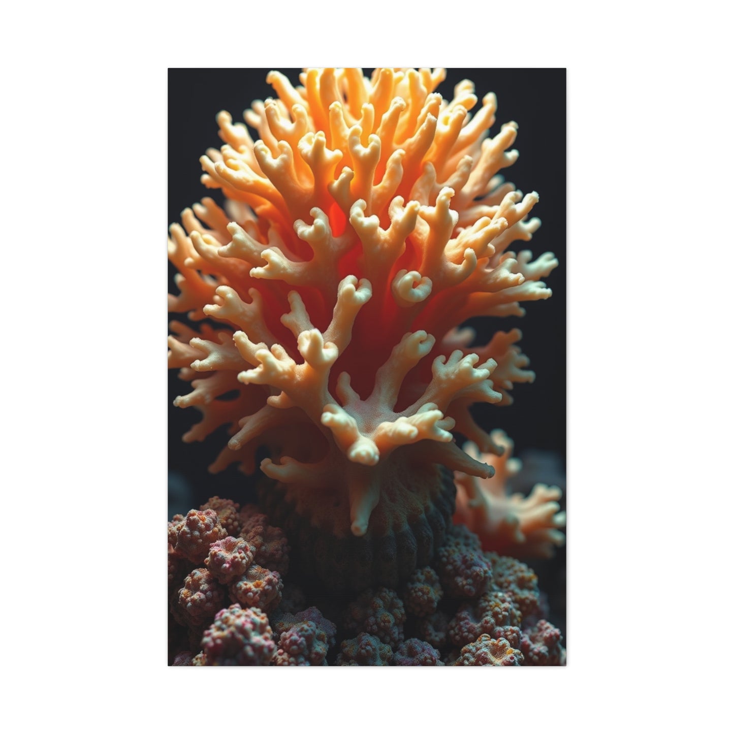 Coral Art Supreme Canvas Wall Art & Canvas Print