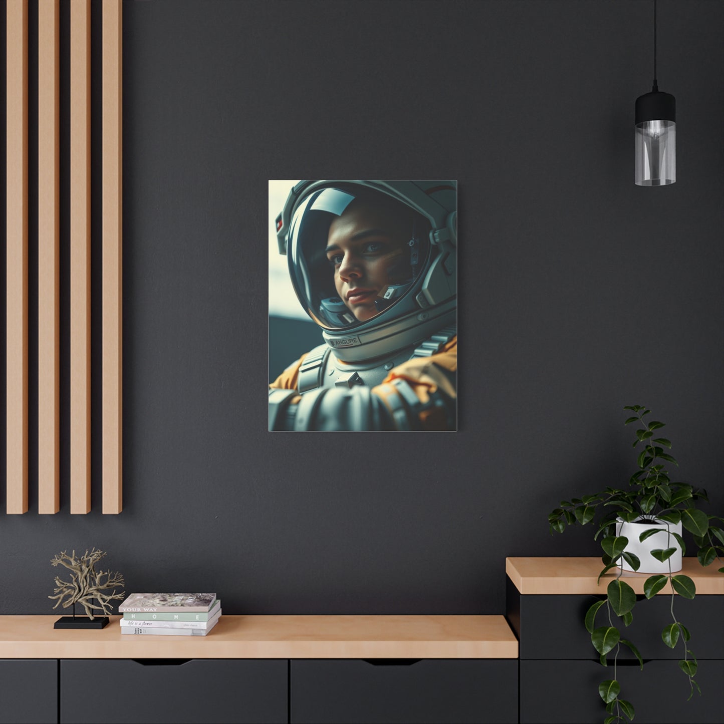 Lunar Explorer Illumination Wall Art & Canvas Print