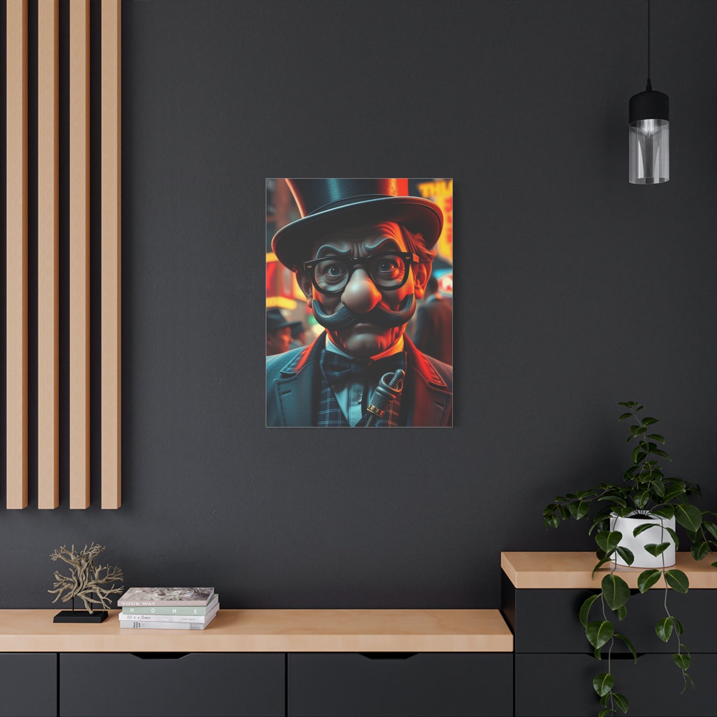 Supreme Rich Uncle Pennybags Art Collection Wall Art & Canvas Print