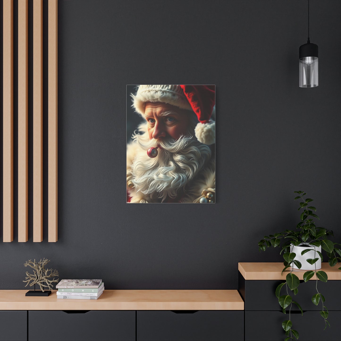 Santa Claus Art Supreme Canvas Wall Art & Canvas Print