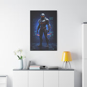Futuristic Armored Sentinel Wall Art & Canvas Prints