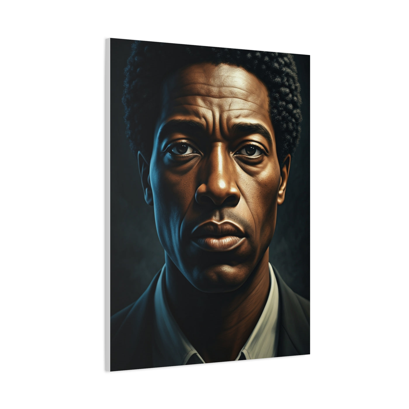Face of Resolve Wall Art & Canvas Prints