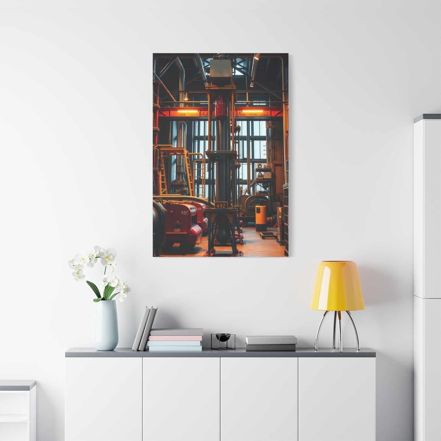 Elite Industrial Art Vision Wall Art & Canvas Print
