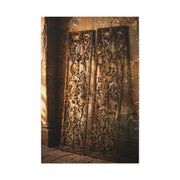 Wrought Iron Shutter Study Wall Art & Canvas Print