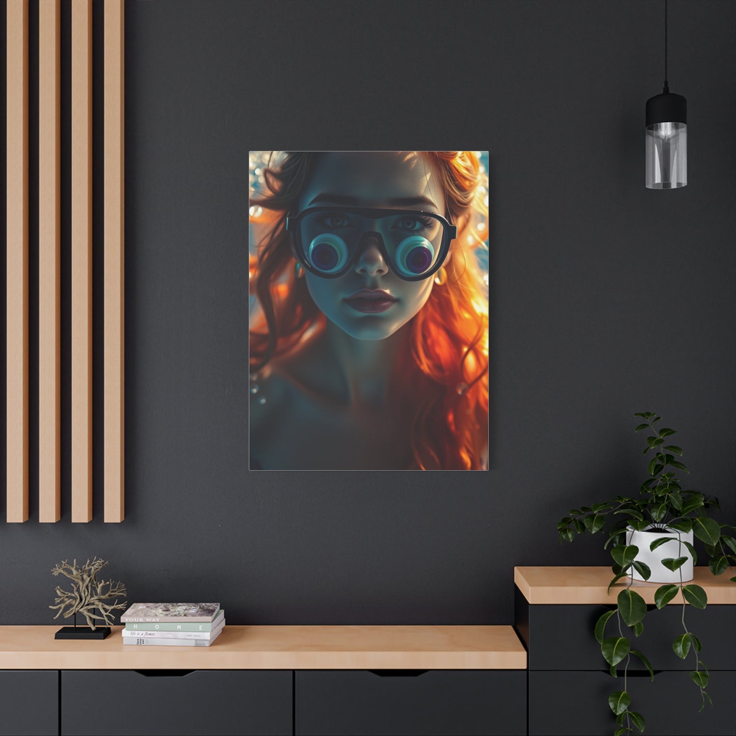 Vision Underwater Art Art Wall Art & Canvas Print