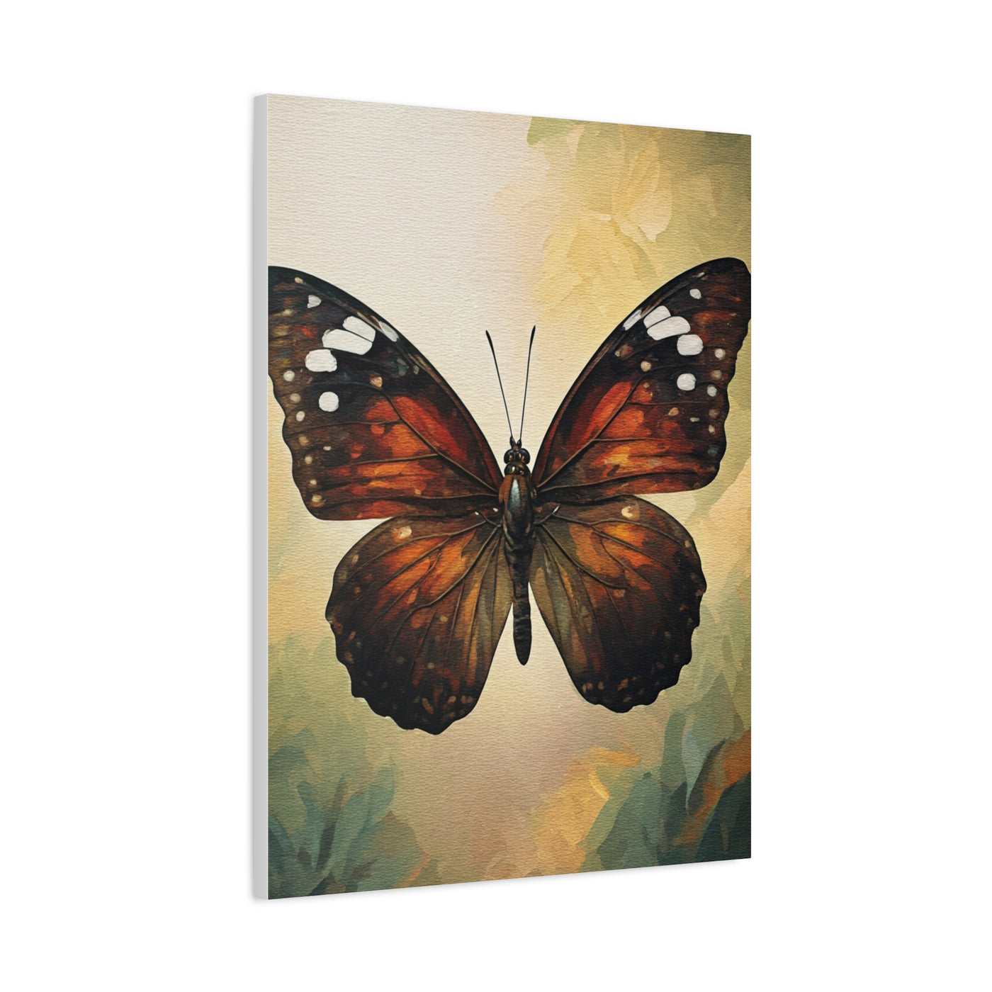 Vintage Nature Butterfly Illustration Wall Art & Canvas Prints