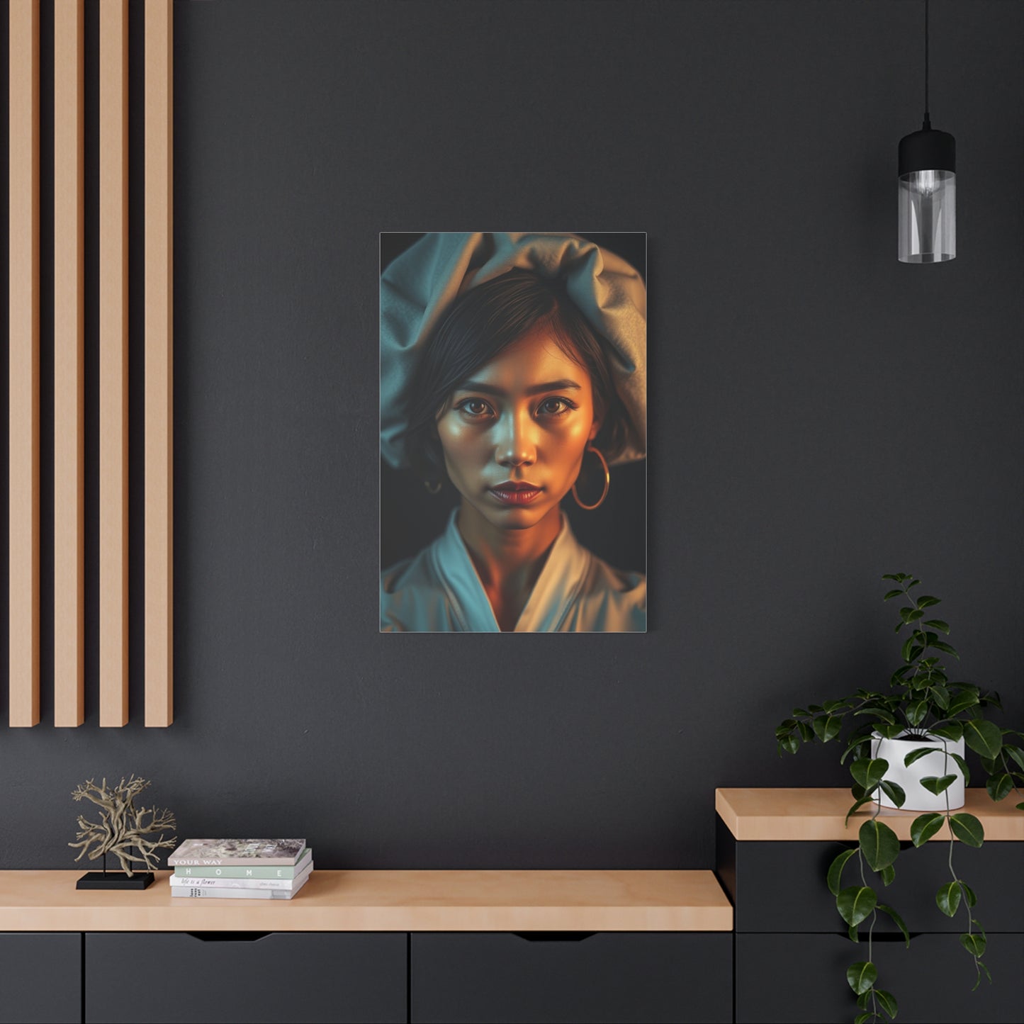 Vision Faceless Portraits Art Art Wall Art & Canvas Print
