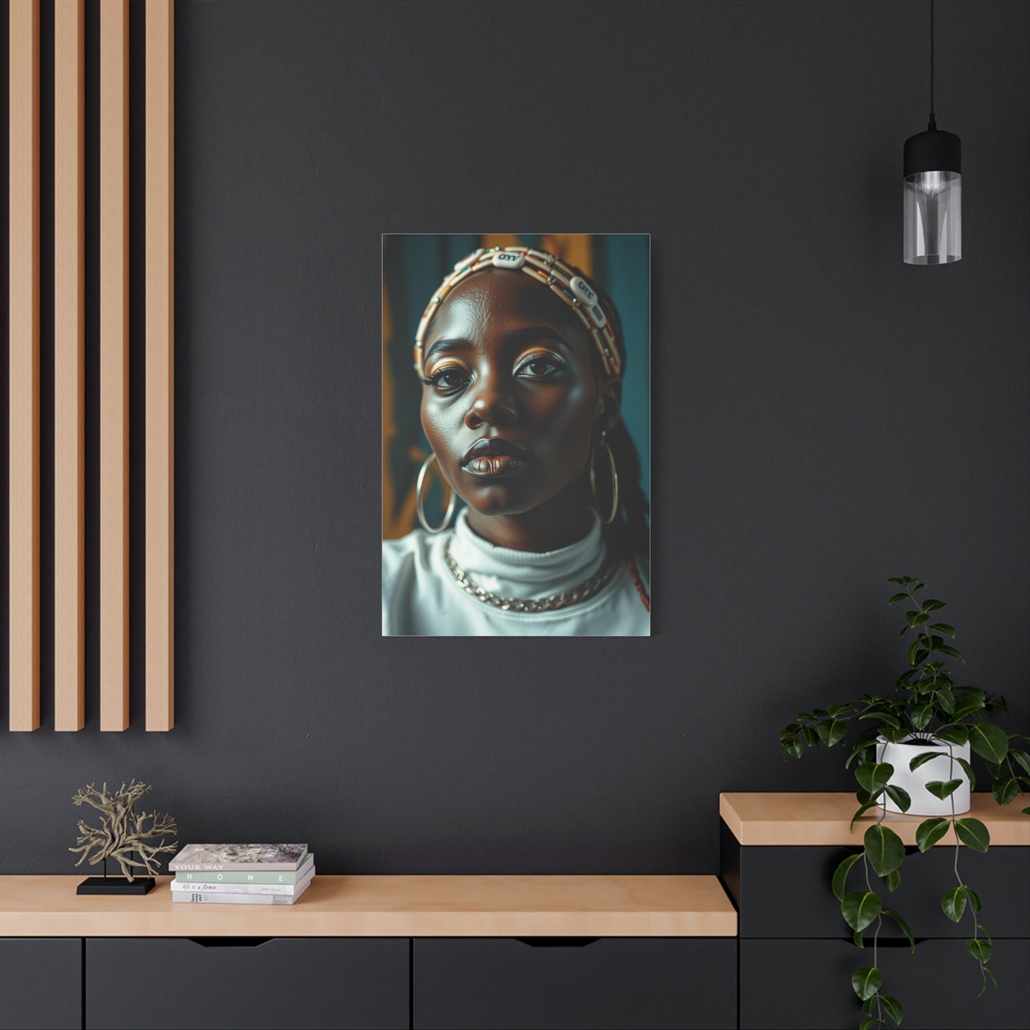Lady Basquiat Art Premium Canvas 13 Wall Art & Canvas Print