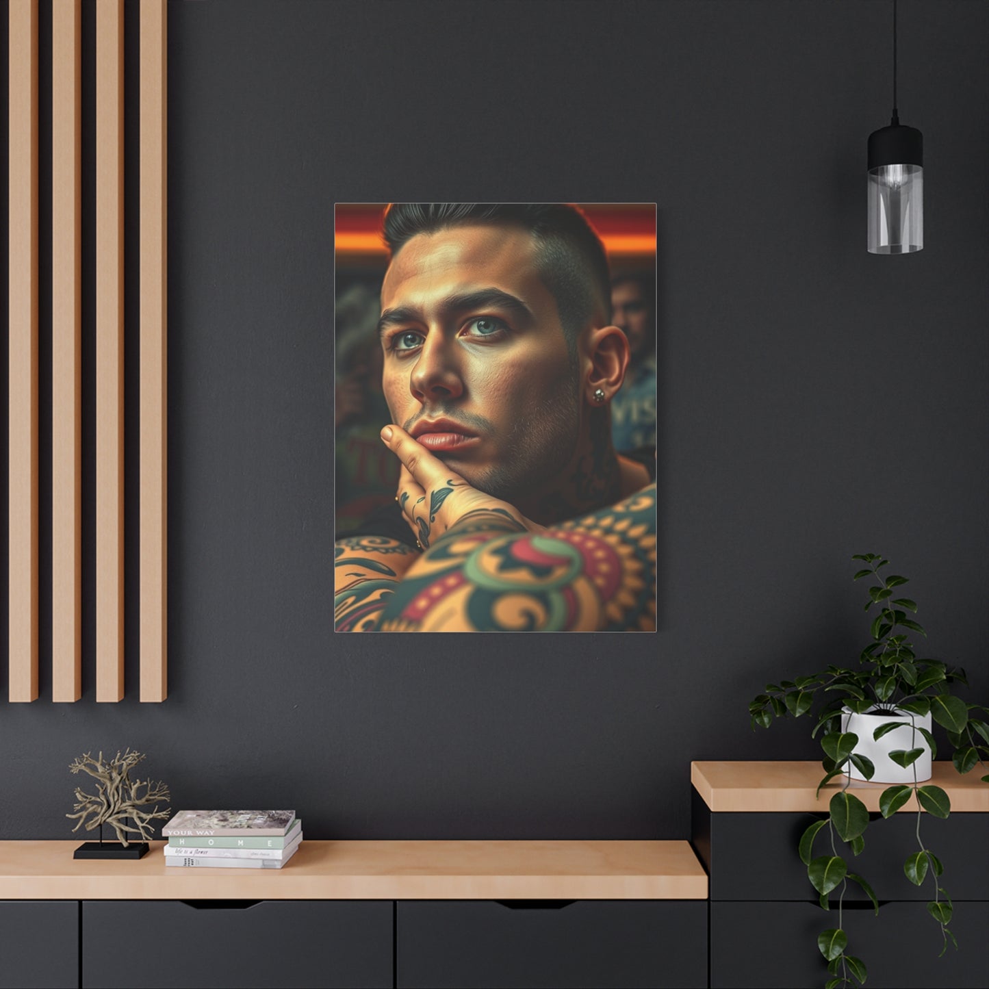 Tattoo Parlor Art Refined Canvas Wall Art & Canvas Print