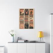 Retro Matchbox Romance Display Wall Art & Canvas Print