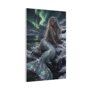 Arctic Aurora Mermaid Fantasy Wall Art & Canvas Print