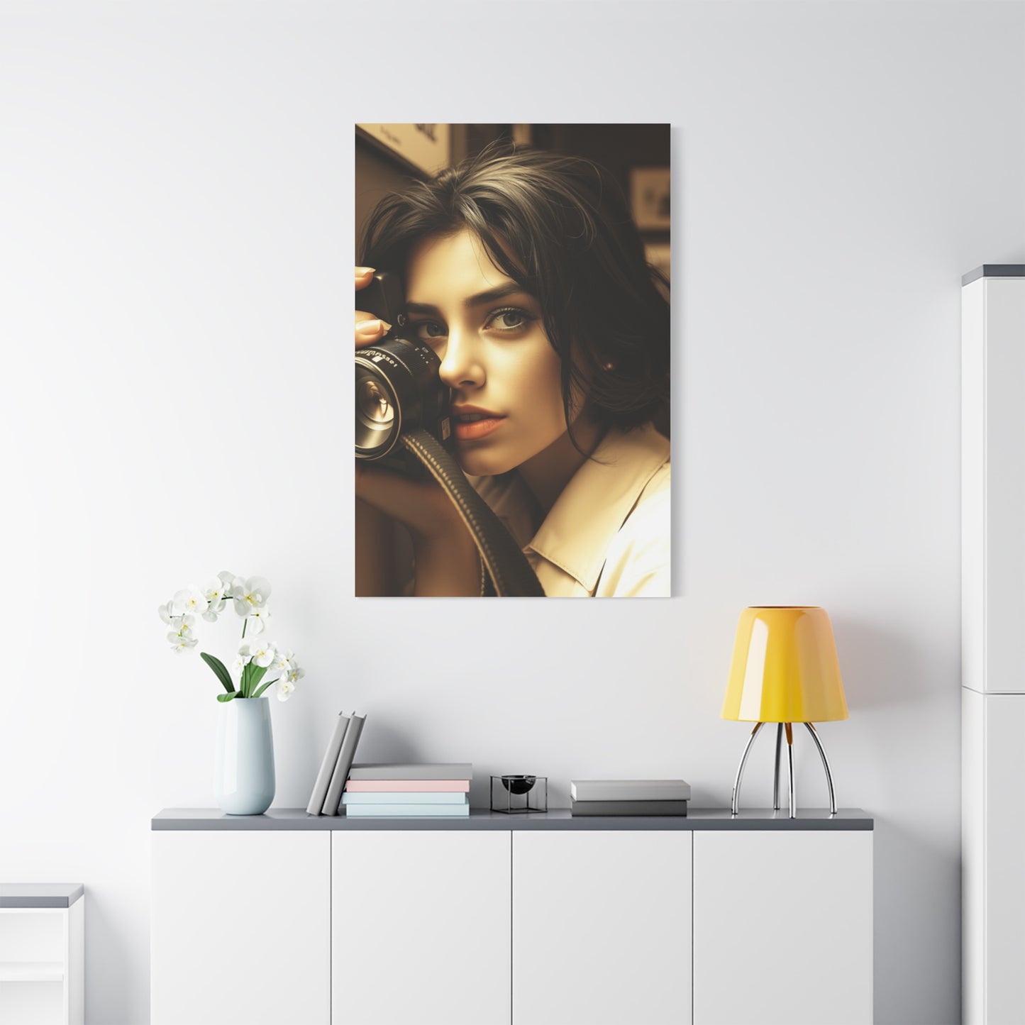 Sepia Photography Art Supreme Canvas Wall Art & Canvas Print