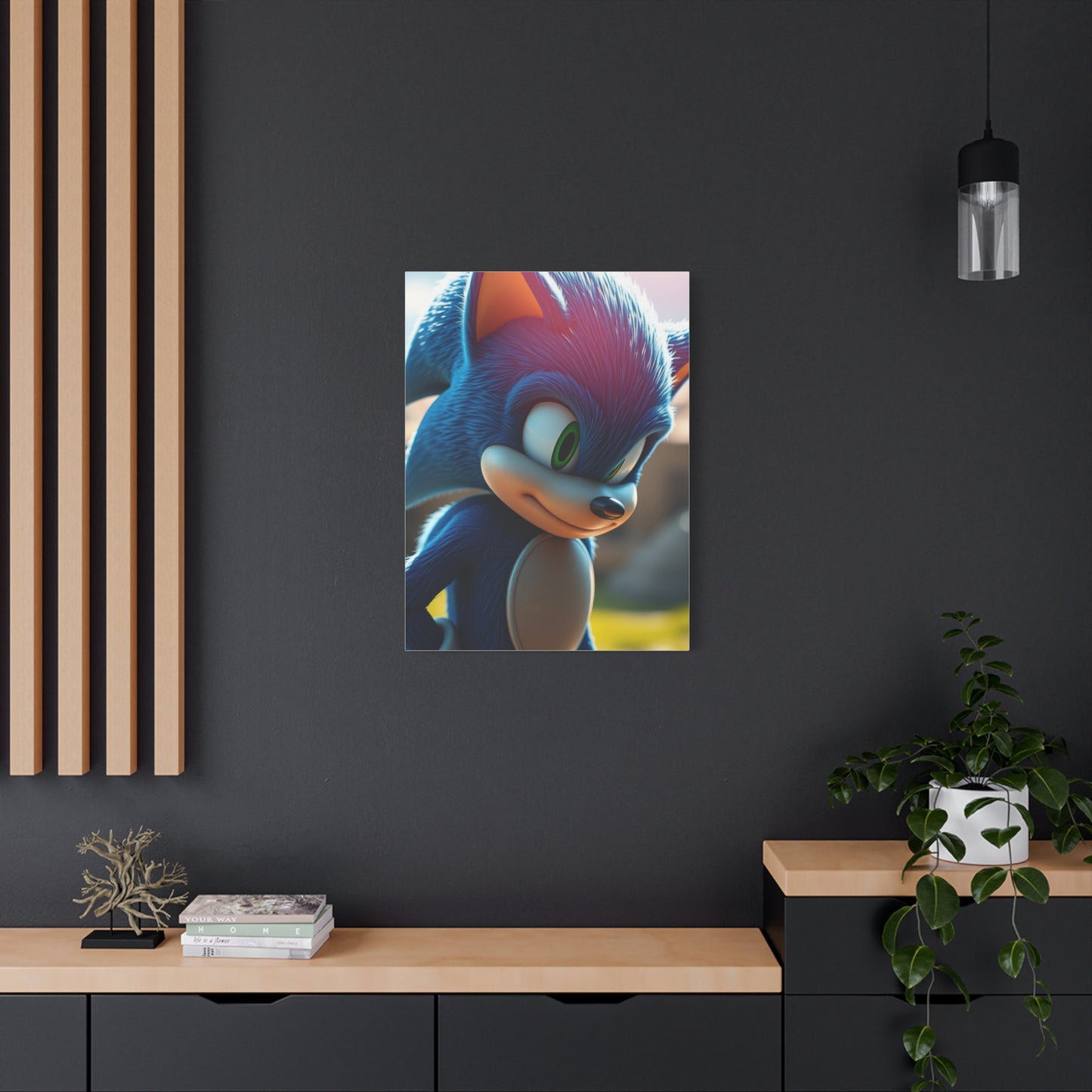 Sonic the Hedgehog Art Supreme Canvas Wall Art & Canvas Print
