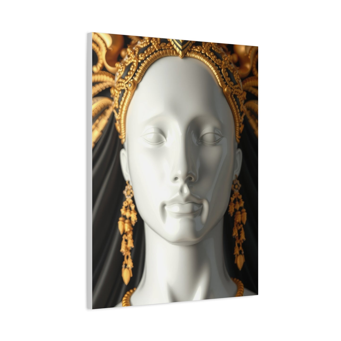Black White and Gold Art Supreme Gallery Wall Art & Canvas Print