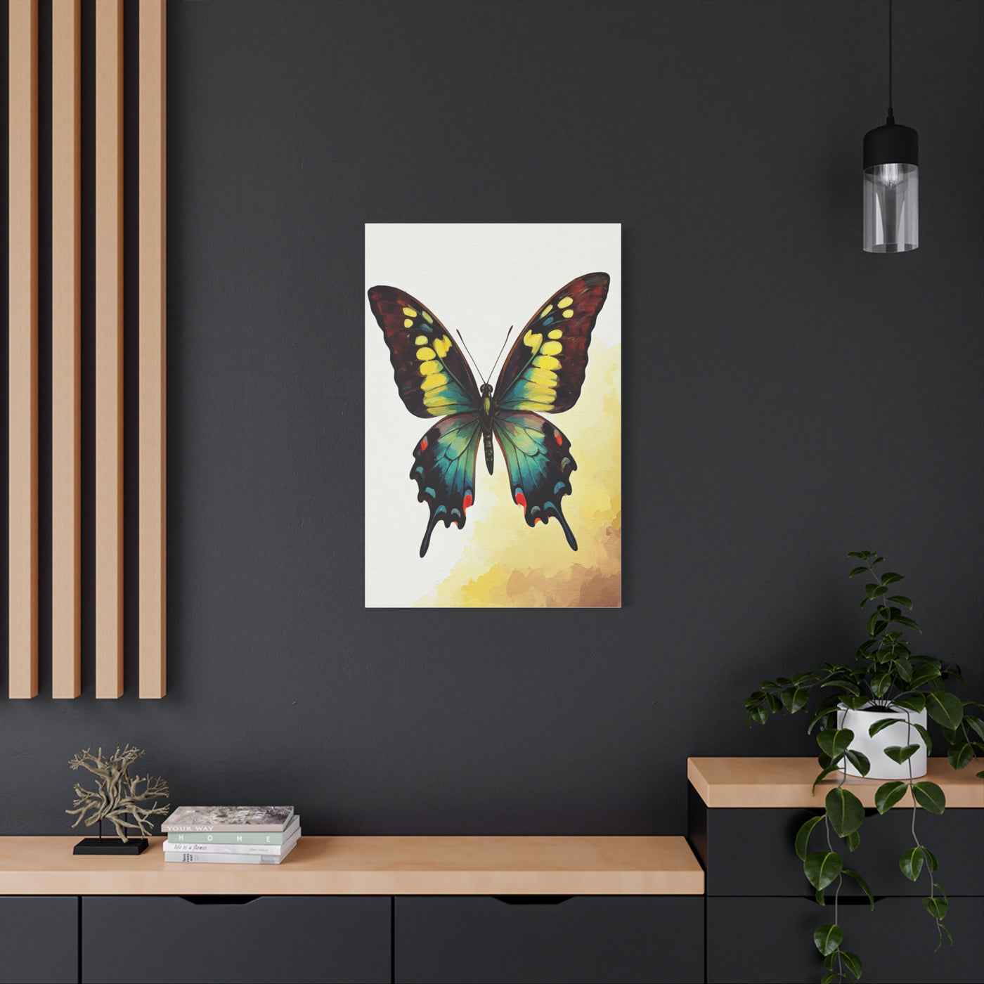 Multicolor Fantasy Butterfly Wall Art & Canvas Prints