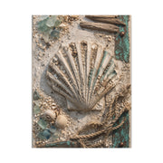 Coastal Shell Relief Composition Wall Art & Canvas Print