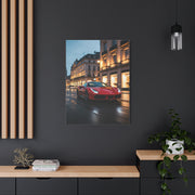 Ferrari 488 GTB Downtown Street Presence Wall Art & Canvas Prints